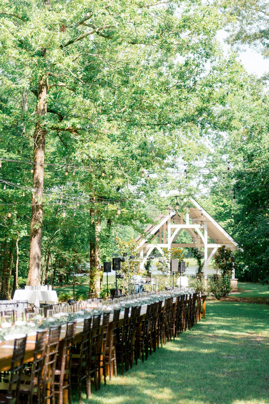 outdoor wedding chapel with stay accommodations in mississippi