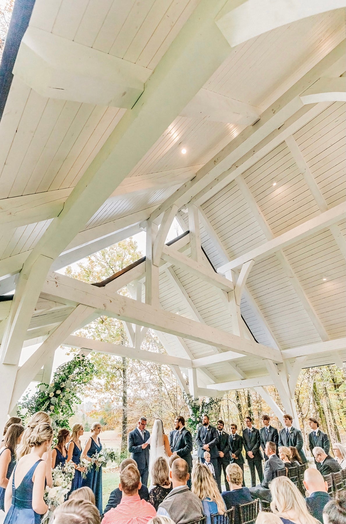 All-in-inclusive wedding venue with chapel, lake, and cabin at Brookwood Venue